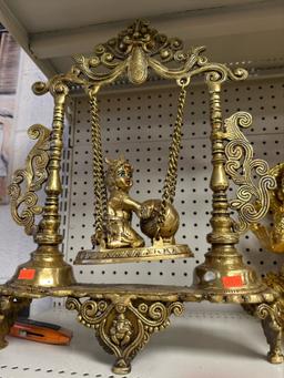Swinging Krishna Statue