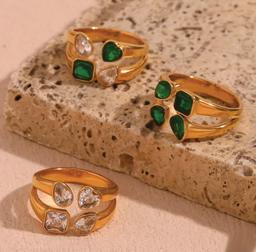 Triad Elegance Rings