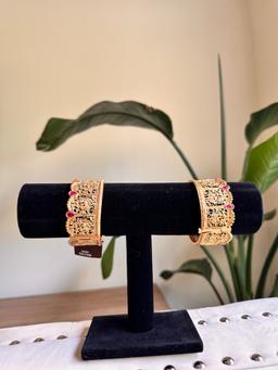 Openable Polki Bangles