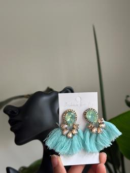 Sky blue earrings 